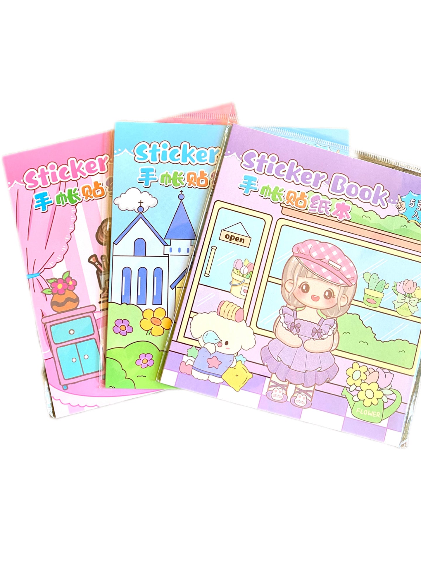 Libro de Stickers para Vestir Muñeca