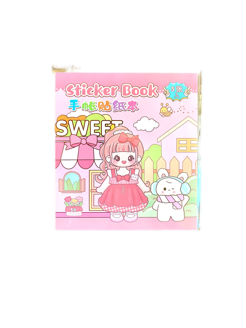 Libro de Stickers para Vestir Muñeca