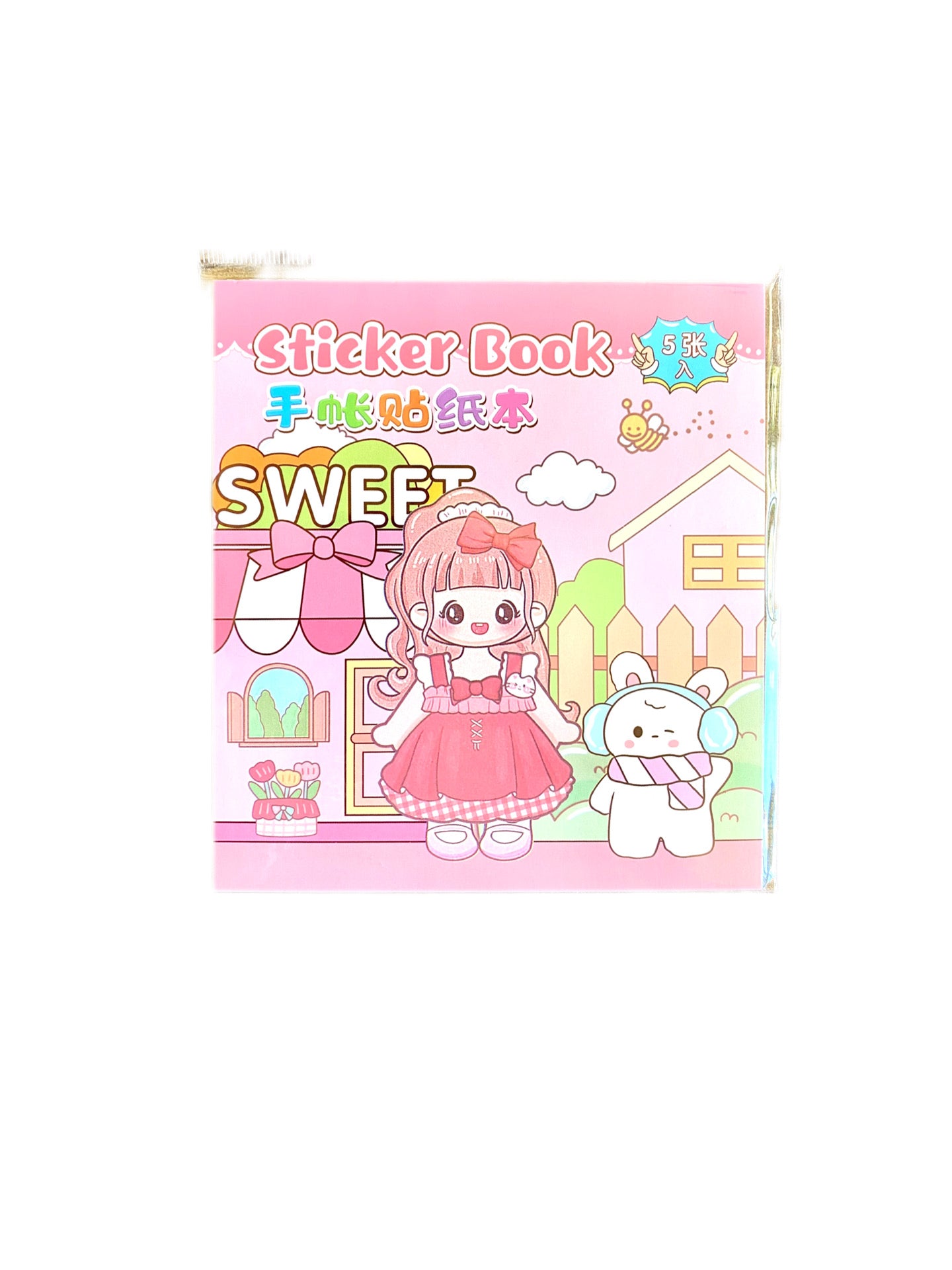 Libro de Stickers para Vestir Muñeca