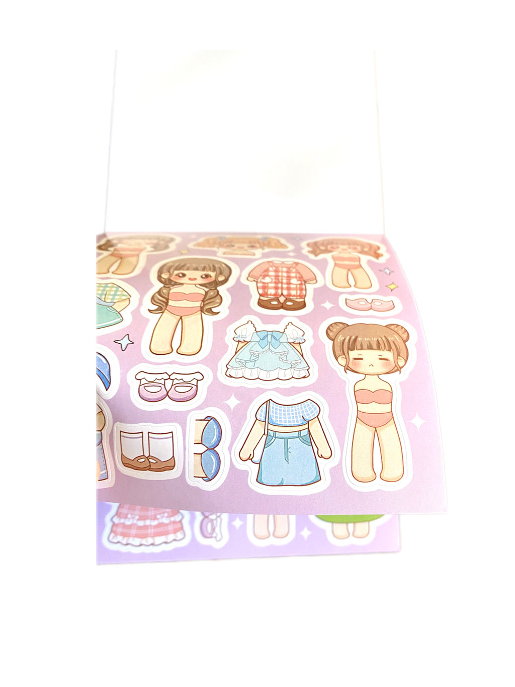 Libro de Stickers para Vestir Muñeca