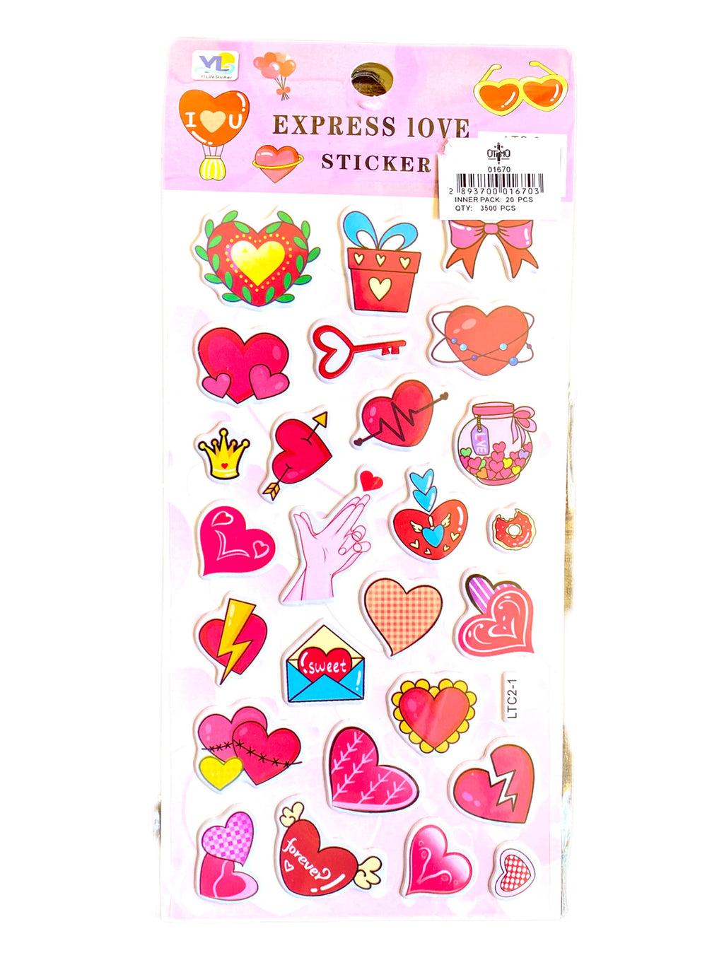 Stickers Corazones