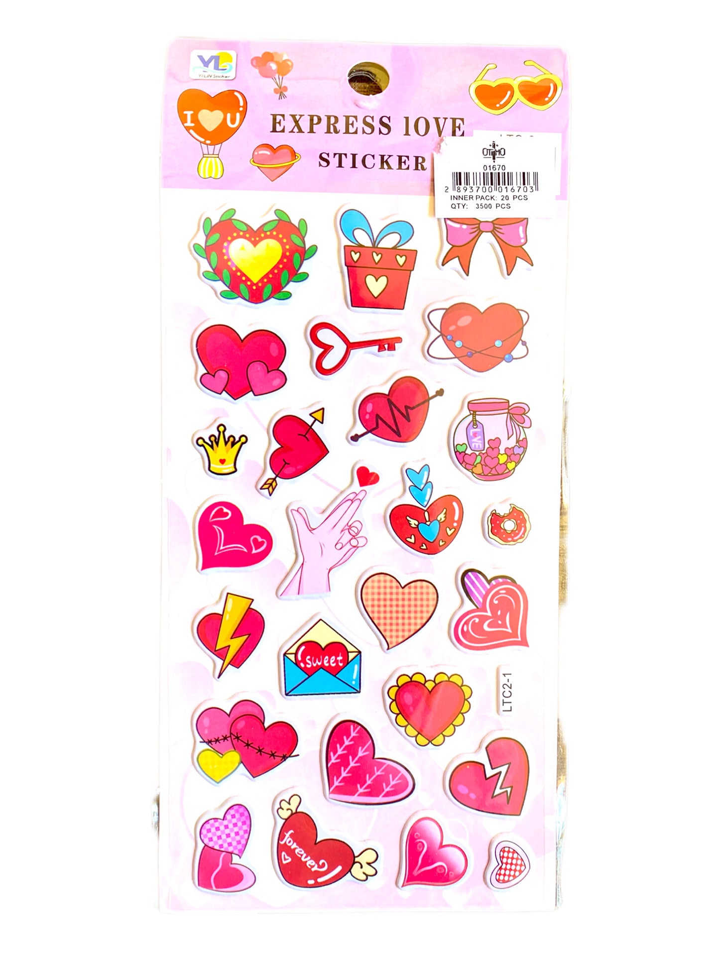 Stickers Corazones