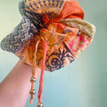 Scrunchie Patchwork Naranjos