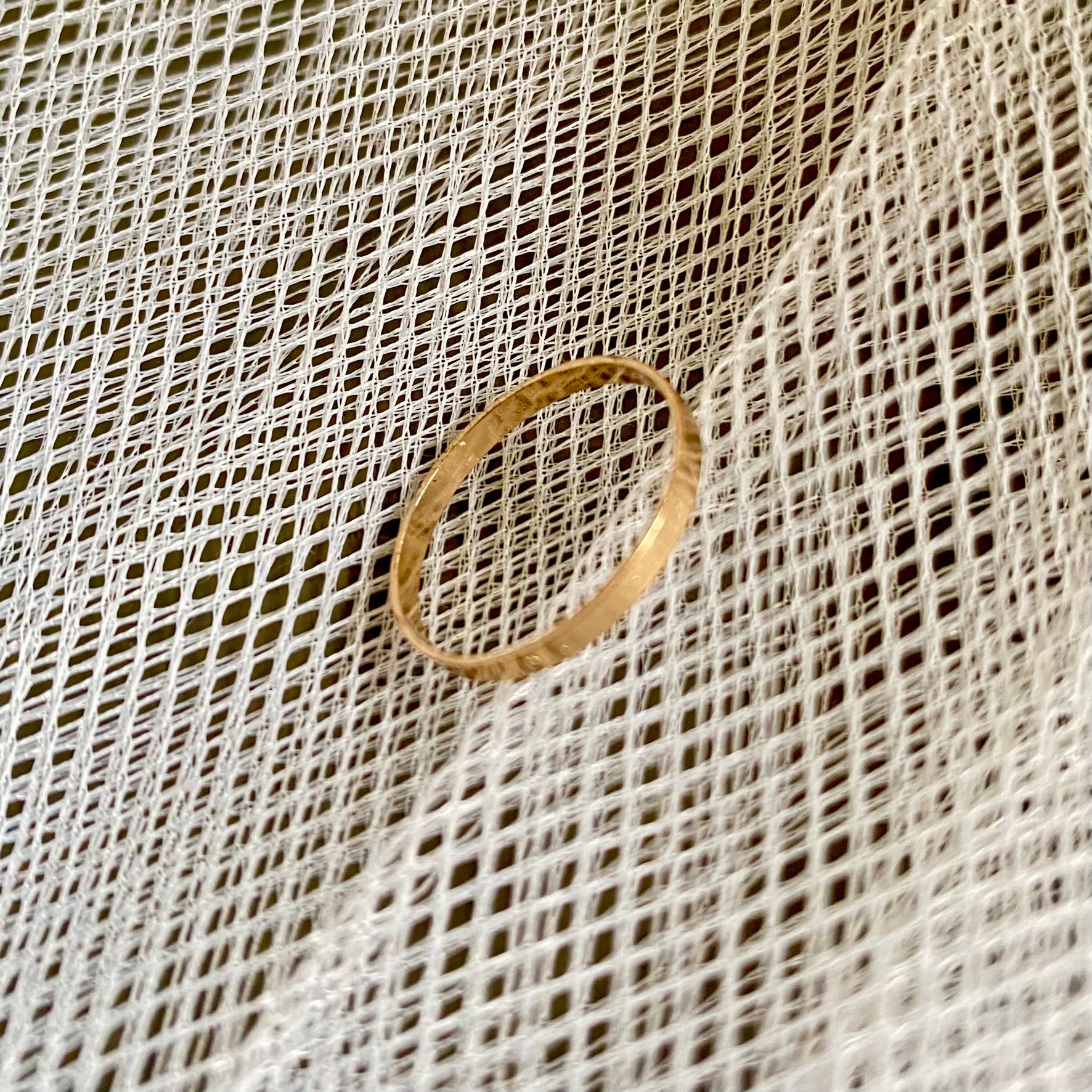 Anillo Liso - Dorado