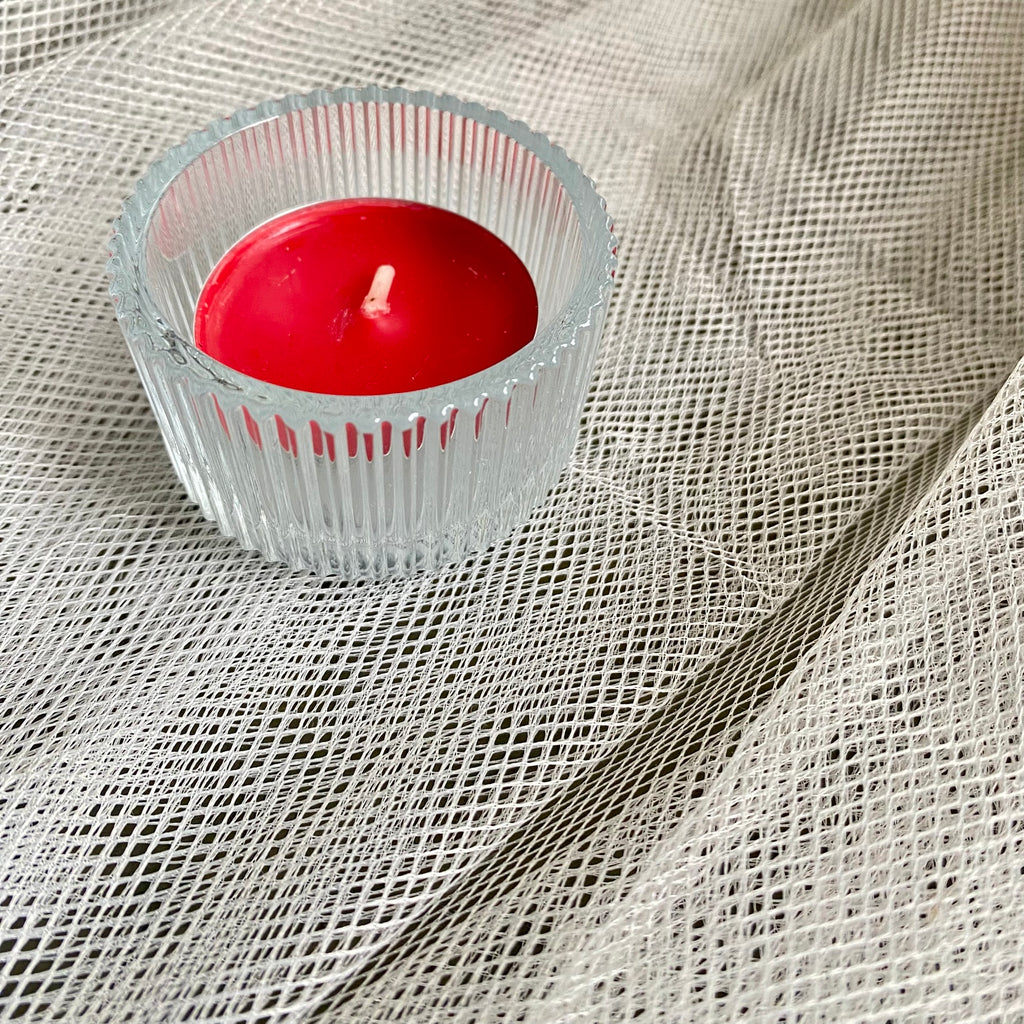 Set 3 Velas Tealights - Rojo