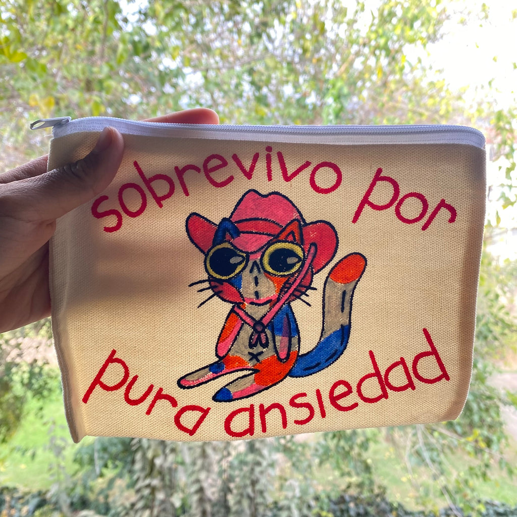 Estuche RBD "Sobrevivo por pura ansiedad"