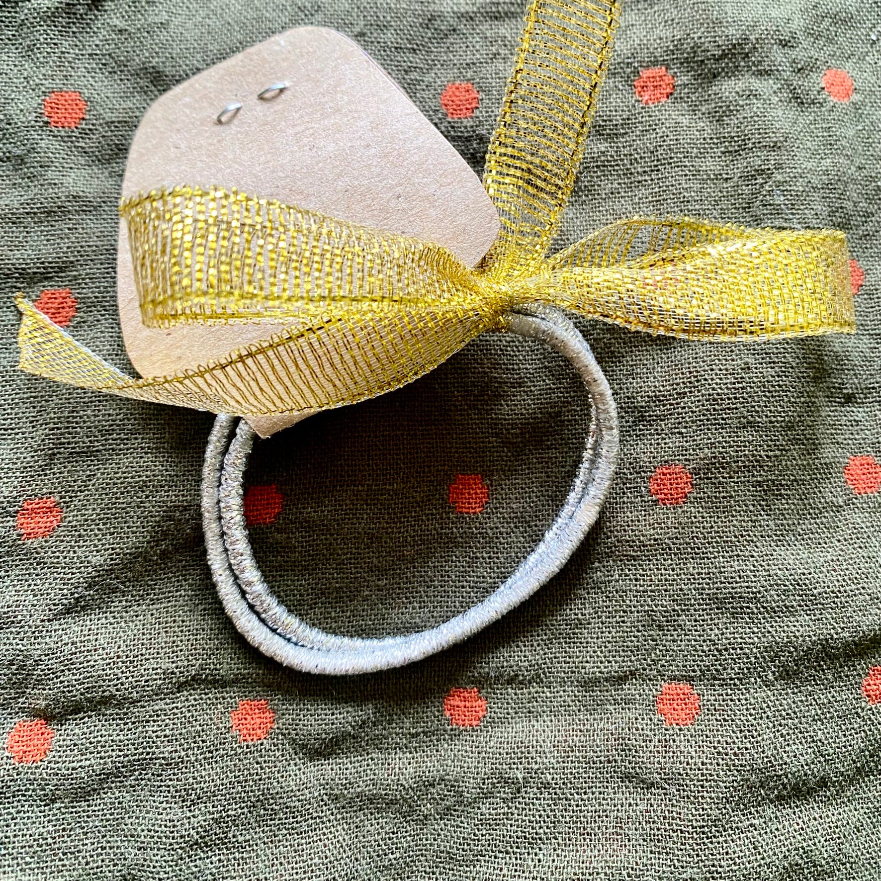 Set colets delgados Plateado