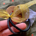 Set colets Negro y Negro brillante