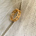 Anillo de Cadena - Dorado