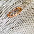Anillo Olas - Dorado