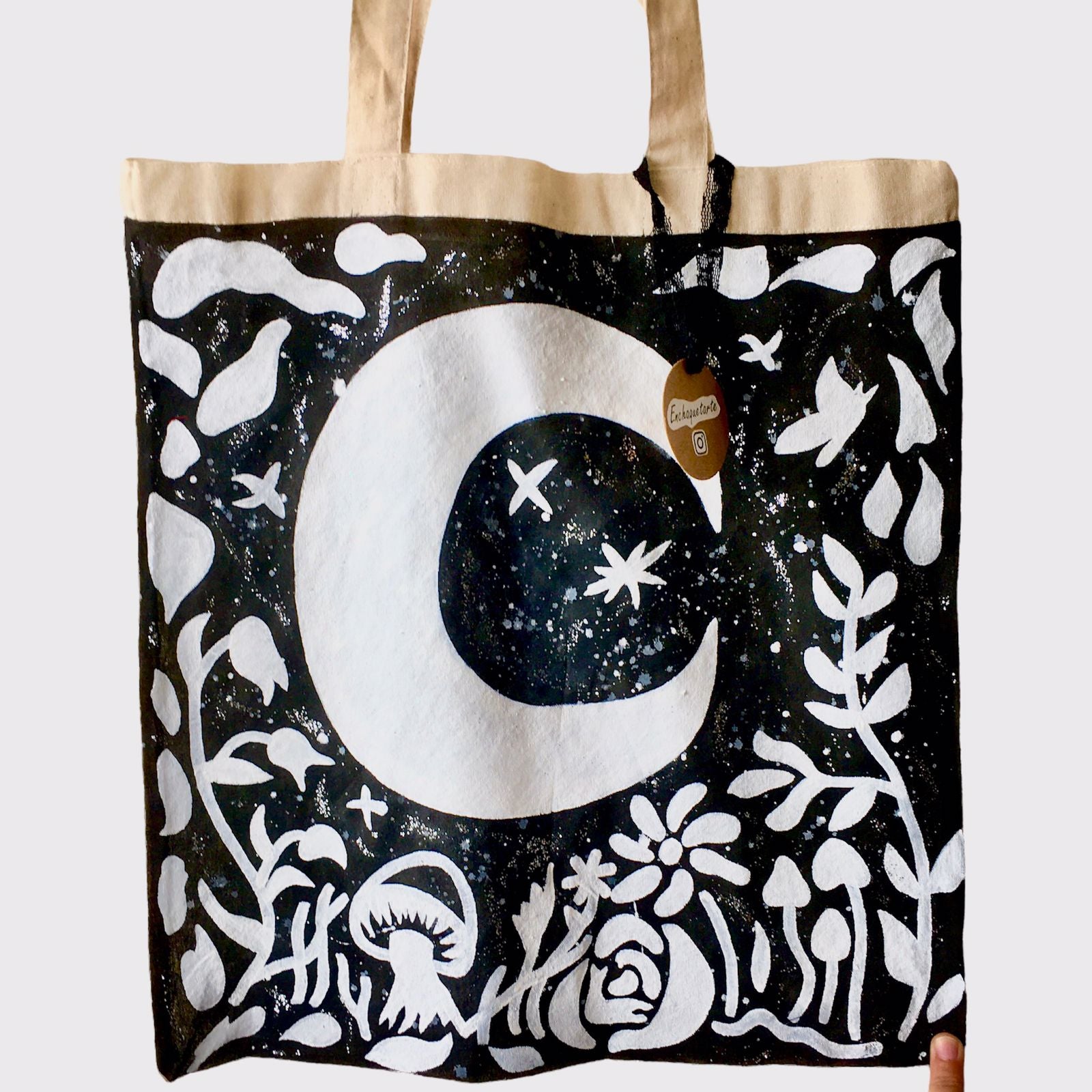 Tote Bag Luna Glitter