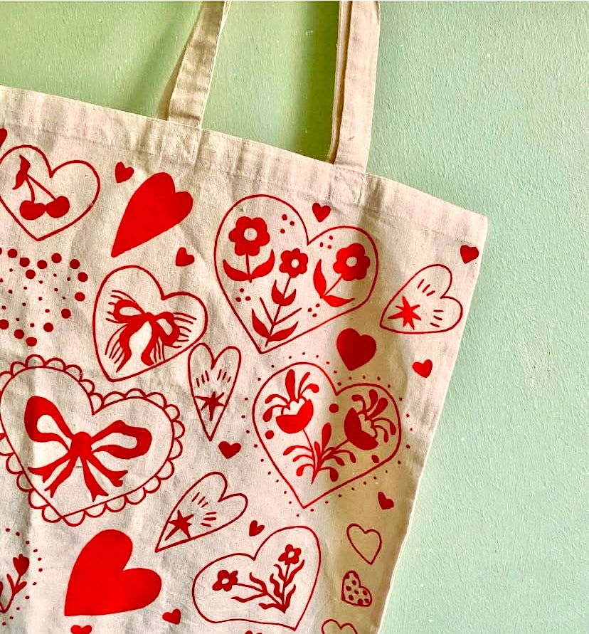 Tote Bag Corazones