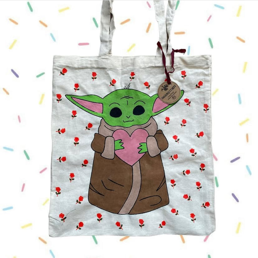 Tote Bag Baby Yoda Star Wars