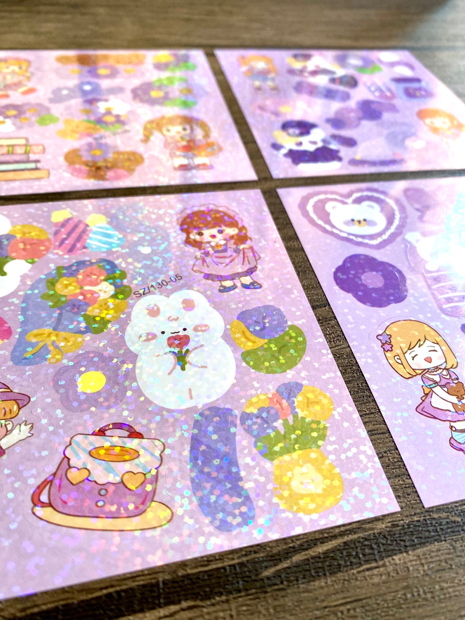 Libro de Stickers Brillo