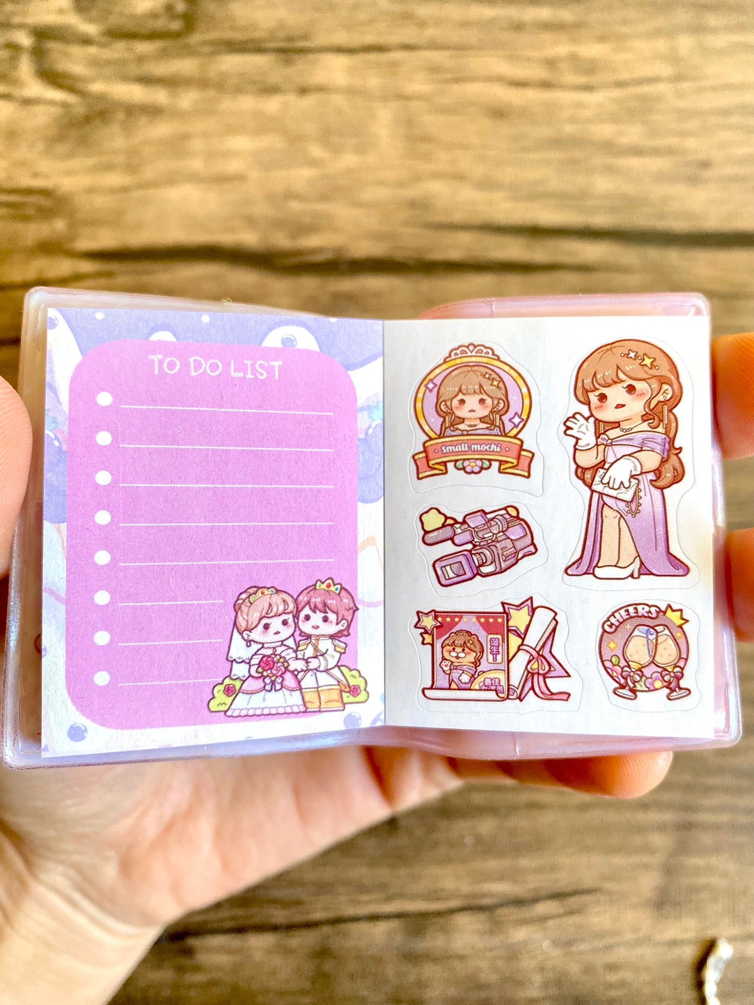 Llavero Mini Agenda - Rosado