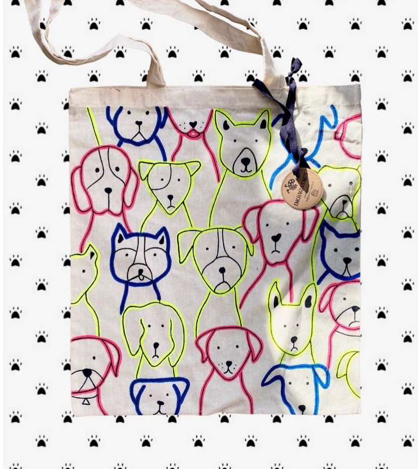 Tote Bag Multi Perros