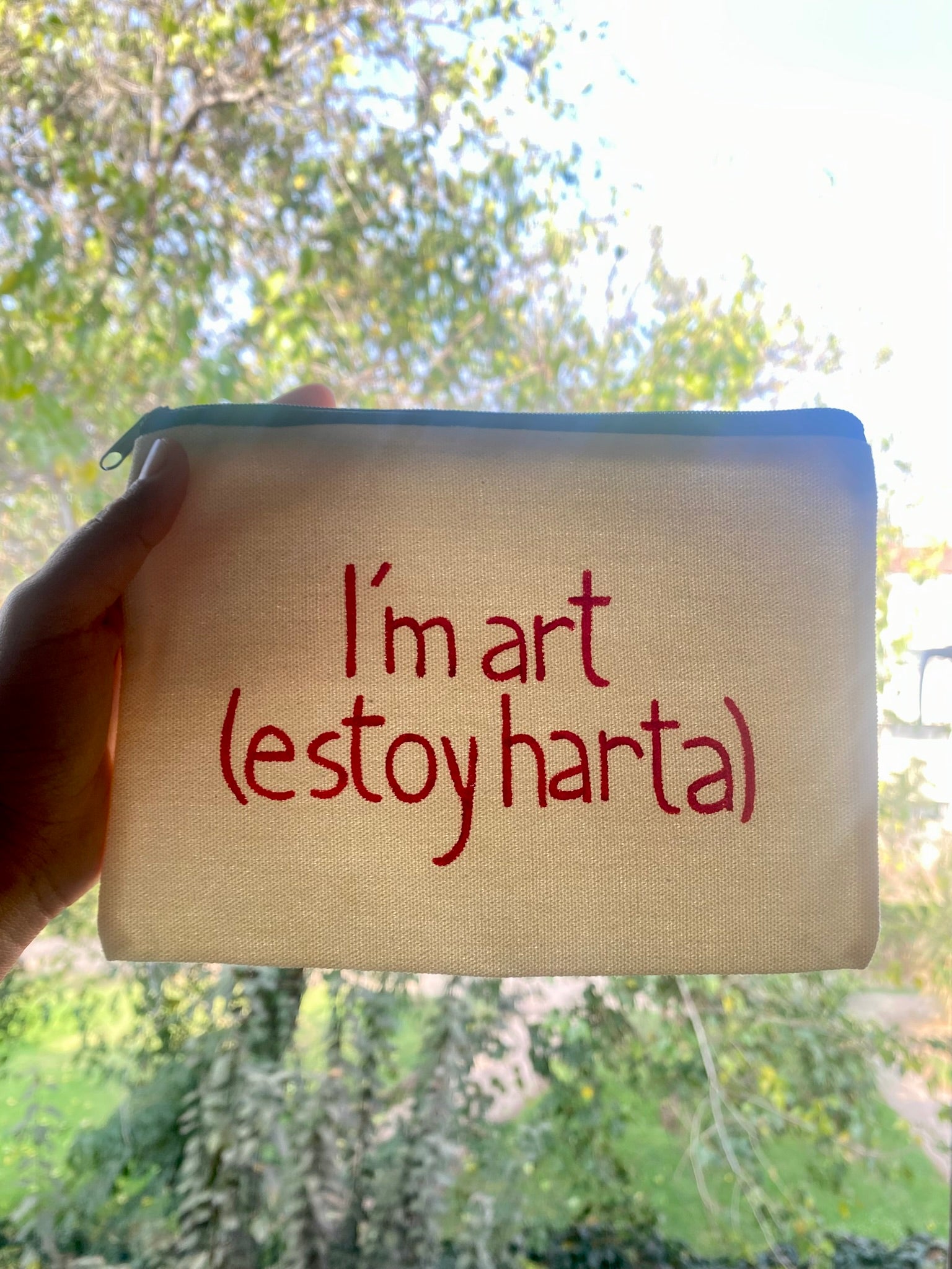 Estuche "I'm art (estoy harta)"