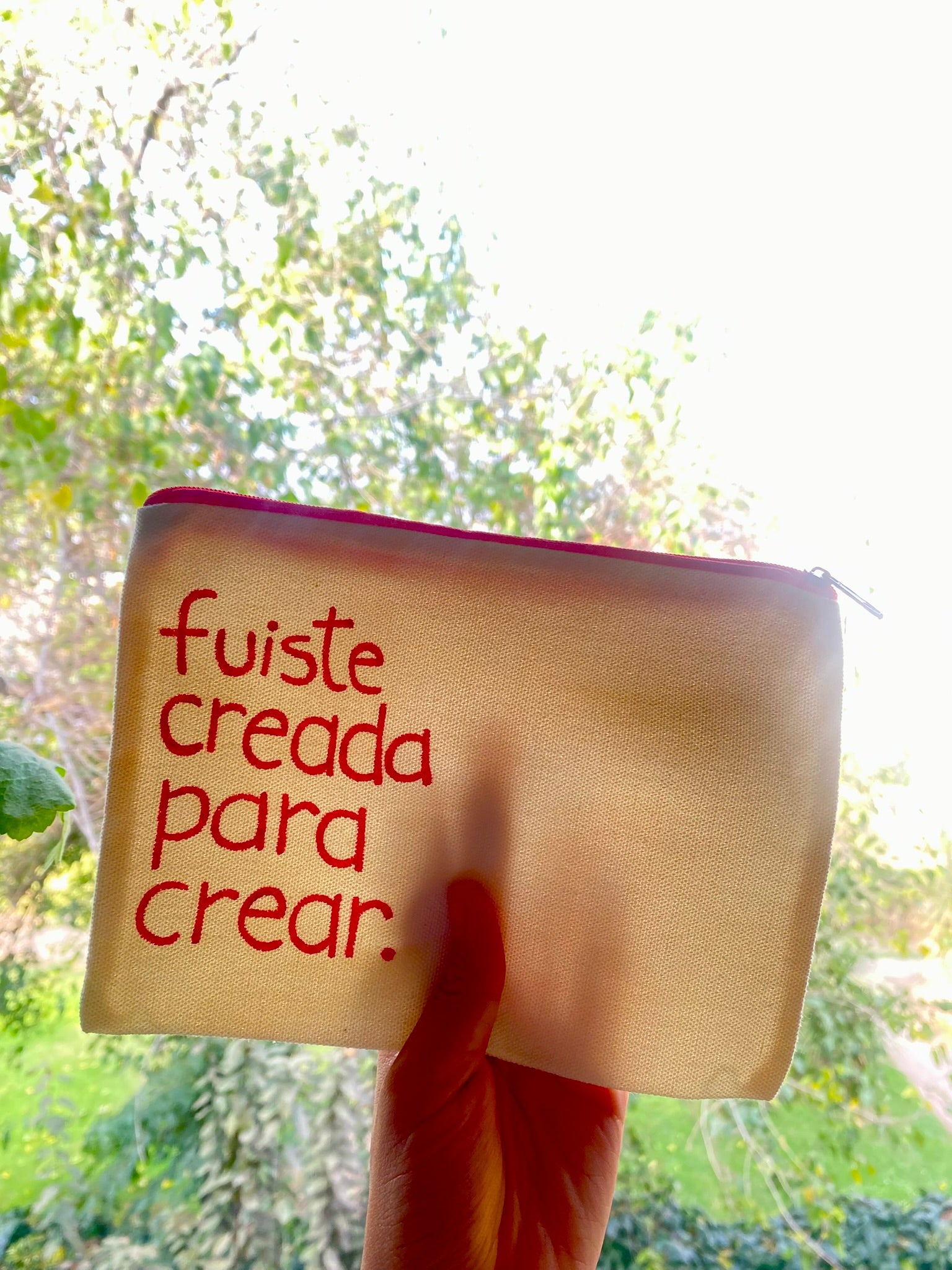 Estuche "Fuiste creada para crear"