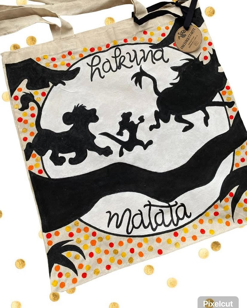 Tote Bag Rey Leon Hakuna Matata Disney