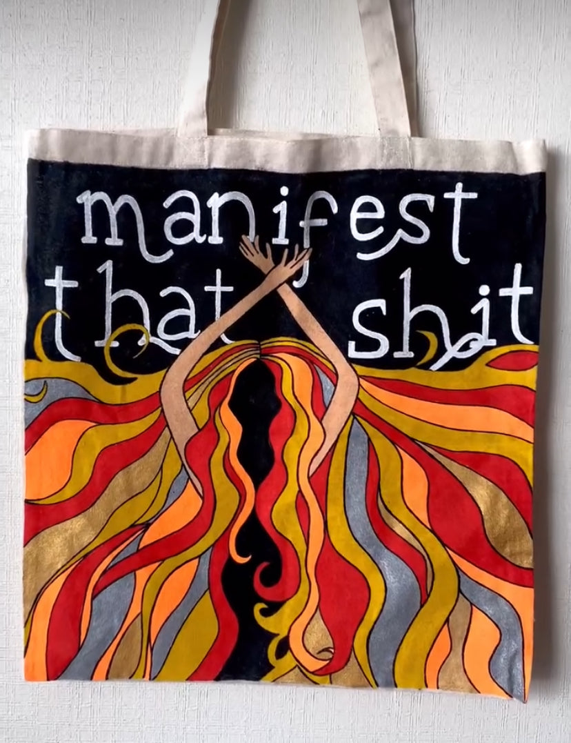 Tote Bag "Manifest that sh*tt"