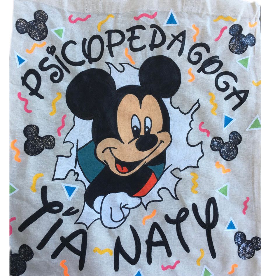 Tote Bag Mickey Mouse Profesiones