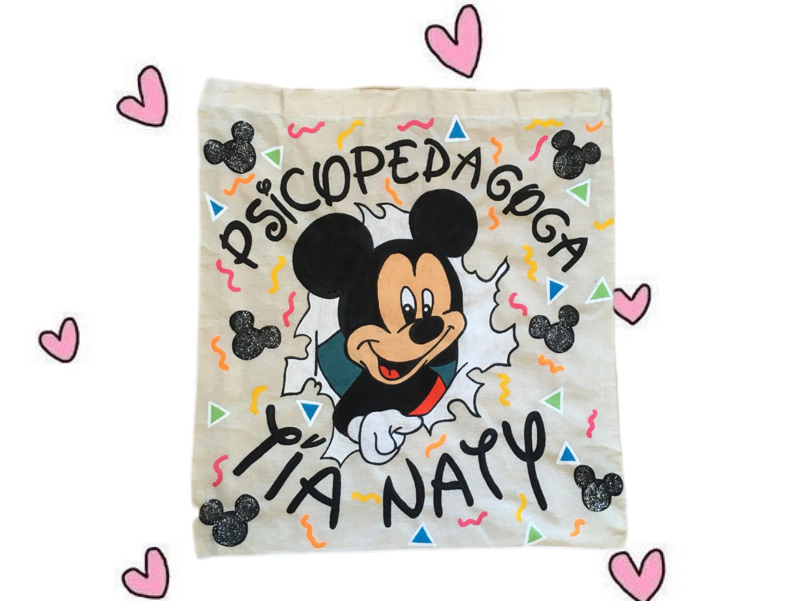 Tote Bag Mickey Mouse Profesiones